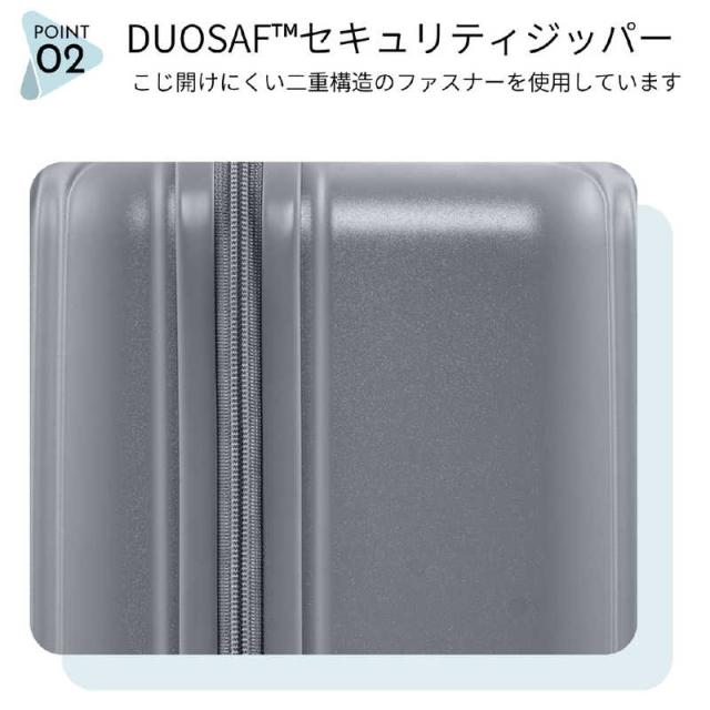 アメリカンツーリスター　キャスターストッパー付キャリー 拡張機能付 無料預け入れ Lサイズ PAXTRA ( パクストラ ) スピナー75 EXP ［TSAロック搭載］ ミントグリーン　UH1＊74003_8