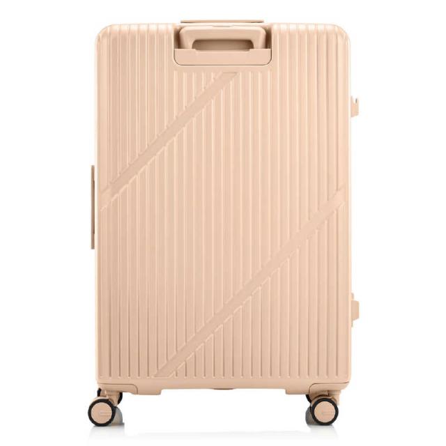 アメリカンツーリスター　ストッパー付スーツケース ブックオープン 無料預け入れ Lサイズ ［TSAロック搭載］ パステルピンク　UN8＊20004_5