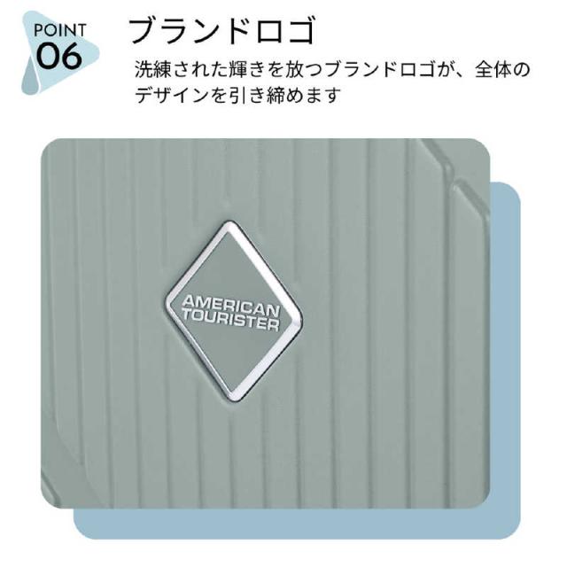 アメリカンツーリスター　ストッパー付スーツケース ブックオープン 無料預け入れ Lサイズ ［TSAロック搭載］ パステルピンク　UN8＊20004_12