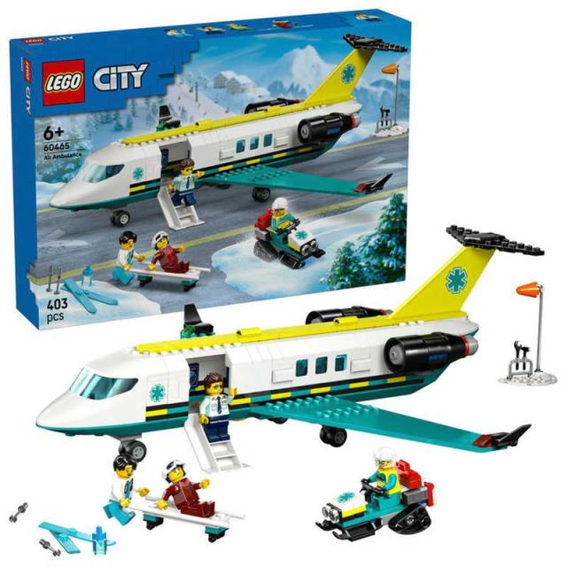 レゴジャパン　レゴ(LEGO) シティ 救急輸送機　60465