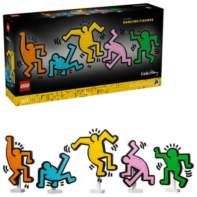 レゴジャパン　レゴ(LEGO) レゴアート Keith Haring(キースへリング) 踊るフィギュア　31216
