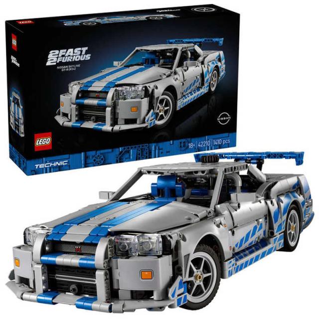 レゴジャパン　レゴ(LEGO) テクニック ワイルド・スピード 日産スカイラインGT-R (R34)　42210
