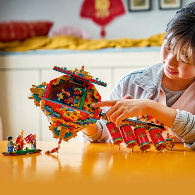 レゴジャパン　レゴ(LEGO) アジアンフェスティバル 春節 フォーチュンファイアクラッカー　80118_5