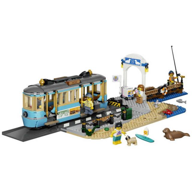 レゴジャパン　レゴ(LEGO) シティ 海沿いのレトロな路面電車　60506_1