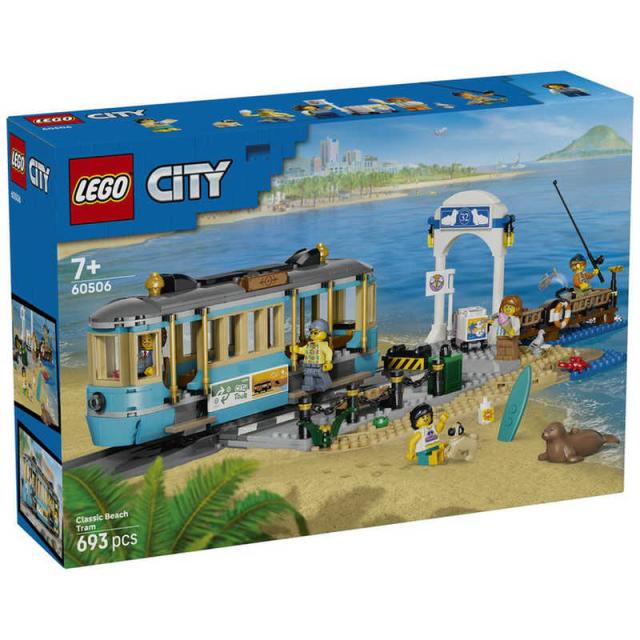 レゴジャパン　レゴ(LEGO) シティ 海沿いのレトロな路面電車　60506_2