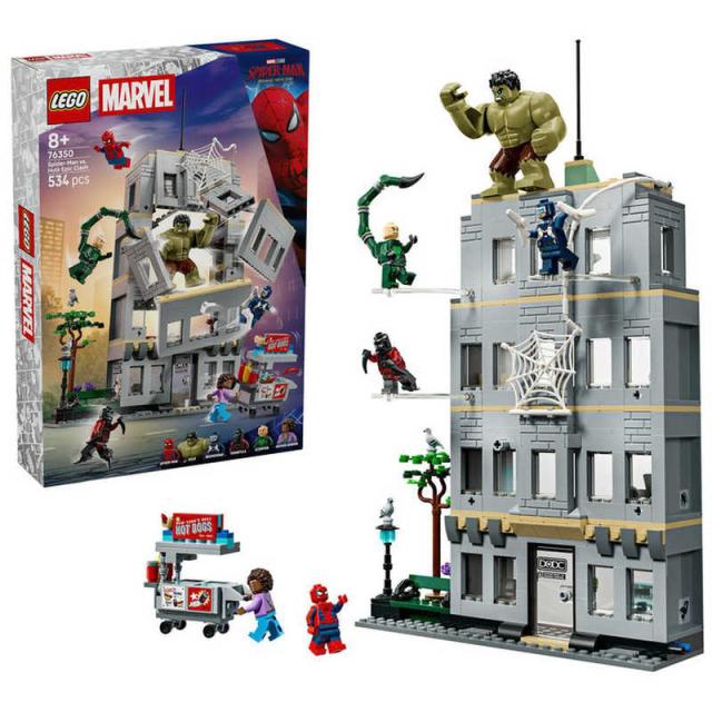 レゴジャパン　レゴ(LEGO) マーベル スパイダーマンとハルクの大決戦　76350