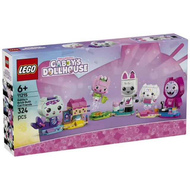 レゴジャパン　レゴ(LEGO) ギャビーのドールハウス ギャビーのネコちゃんのお友だち　11215_2