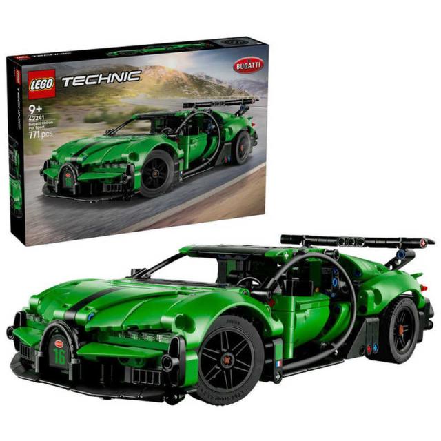 レゴジャパン　レゴ(LEGO) テクニック Bugatti Chiron Pur Sport ハイパーカー［グリーン］　42241