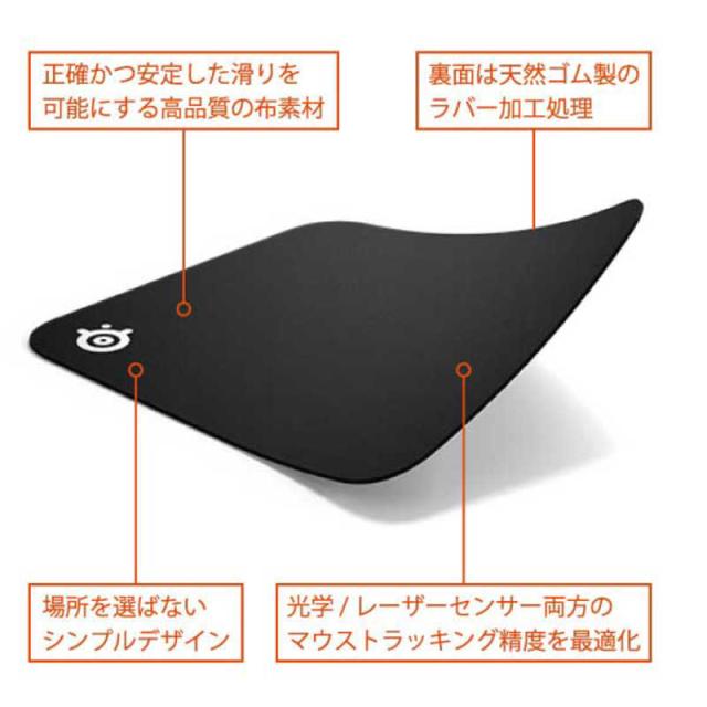 マウスパッド　2枚 TENNINJA-Pad-w ゲーミングマウスパッド [250x210x4mm] 強化