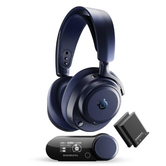STEELSERIES　Arctis Nova Pro Omni ［ワイヤレス(Bluetooth)＋有線 / 両耳 / ヘッドバンドタイプ］ MidnightBlue　61723 40,672円