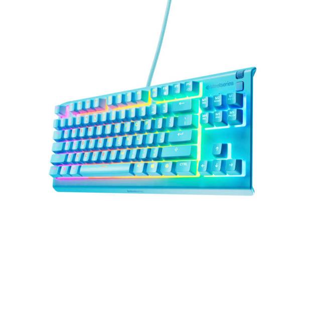 STEELSERIES　Apex 3 TKL Aqua - US 英語配列 ［有線 / USB］　64933