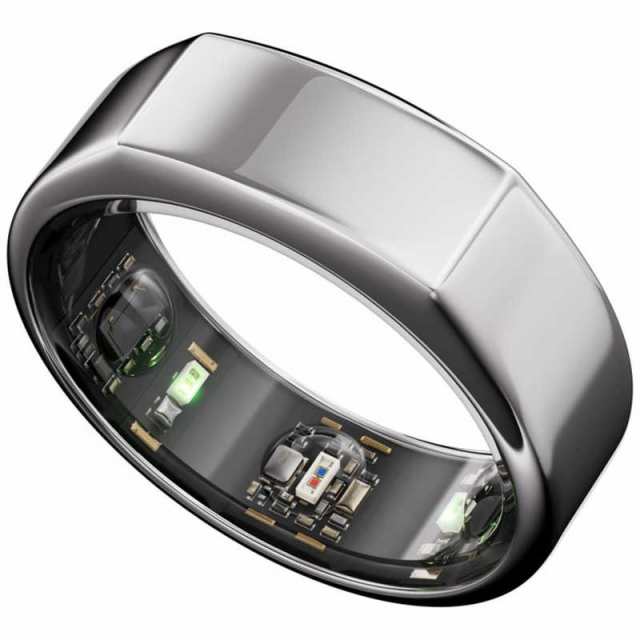 無地・新色登場！ 【美品】OURA ring Gen3 Heritage Silver US7 - 通販