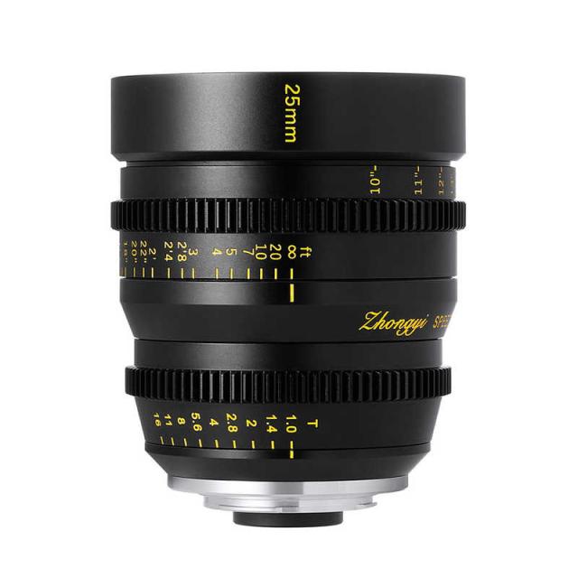 中一光学　カメラレンズ (マイクロフォーサーズ用) 　SPEEDMASTER CINEMA 25mm T1.0 MFT 45,370円