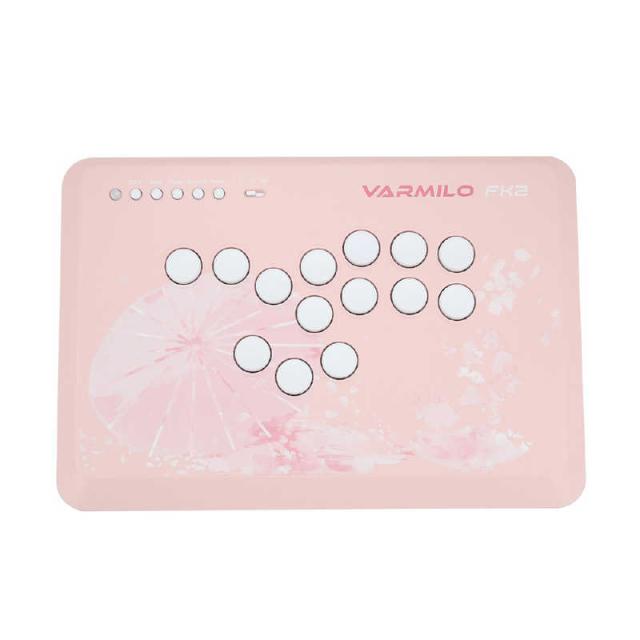 Varmilo　FK2 Leverless Arcade Controller for Fighting Games　VMFK2SAKURA