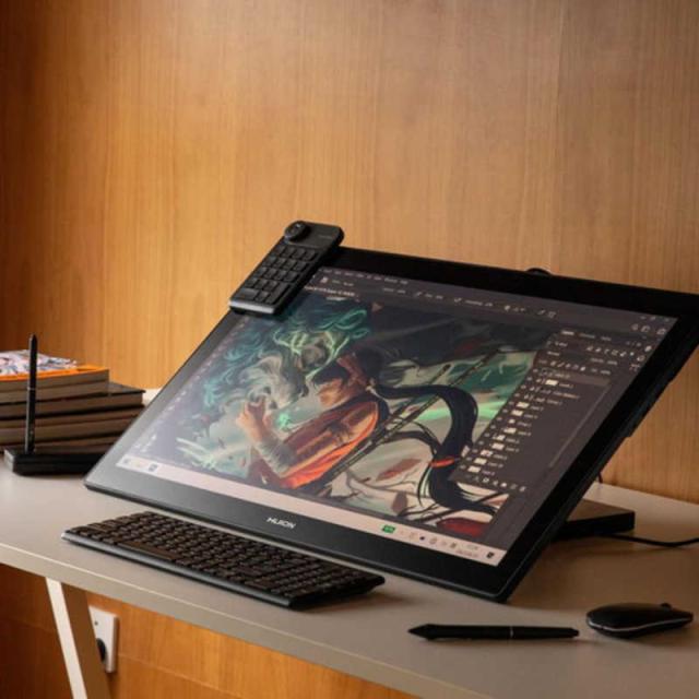 HUION　液晶ペンタブレット ［27型］ USB-C接続 Kamvas Pro 27(Android/Mac/Windows11対応) ブラック　GT2701_4