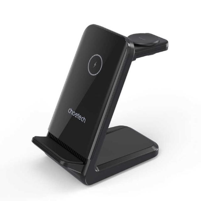 CHOETECH　4-in-1 磁気ワイヤレス急速充電器 Apple/Samsung watch ブラック　T608-F_1