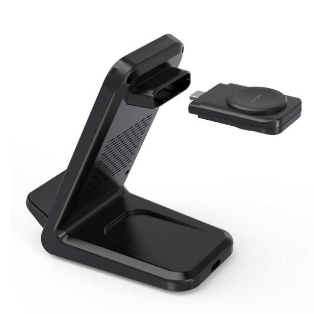 CHOETECH　4-in-1 磁気ワイヤレス急速充電器 Apple/Samsung watch ブラック　T608-F_2