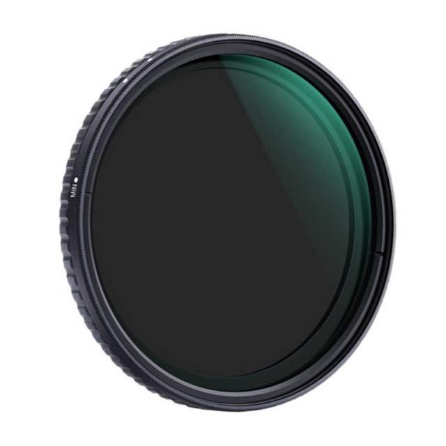 K＆FCONCEPT　NANO-X バリアブル(可変式) NDフィルター 62mm 減光範囲ND8~ND128　KF-62NDX8-128