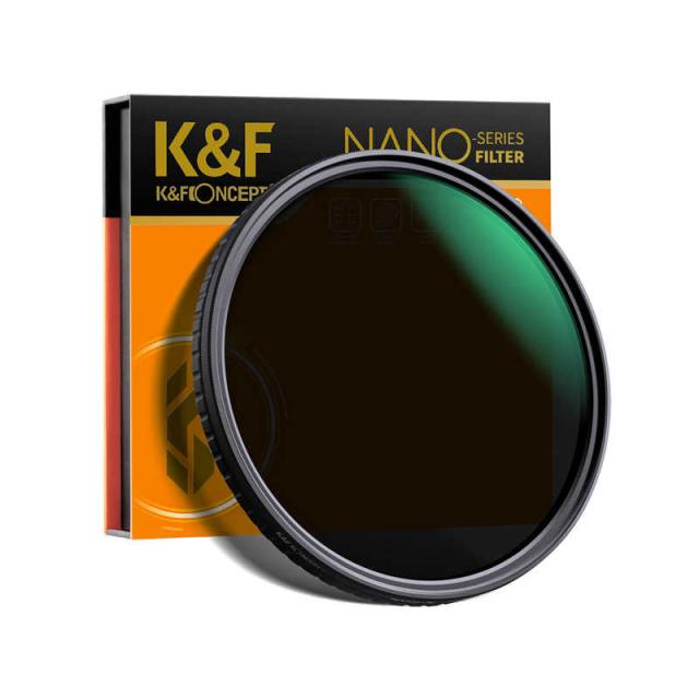 K＆FCONCEPT NANO-X バリアブルNDフィルター 72mm 減光範囲ND32