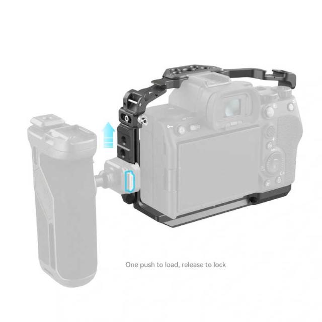 SMALLRIG　「Sony α 7R V/α 7 IV/α 7S III/α 1/α 7R IV」用HawkLockクイックリリースケージ4481　SR4481_2