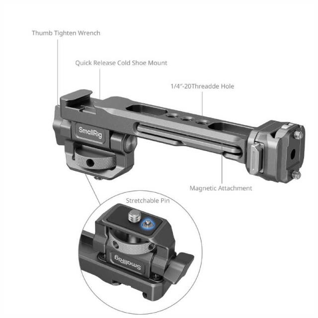 SMALLRIG　4637 HawkLock H21 DJI スタビライザー用モニターサポート　SR4637_5