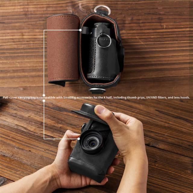 SMALLRIG　SmallRig スモールリグ FUJIFILM X half 用 レザーケース ブラック　SR5219_4