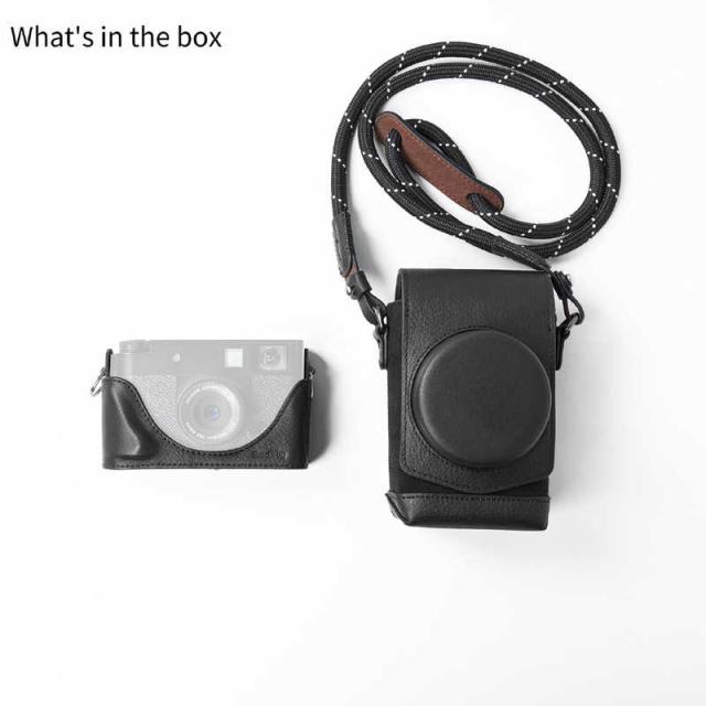 SMALLRIG　SmallRig スモールリグ FUJIFILM X half 用 レザーケース ブラック　SR5219_5
