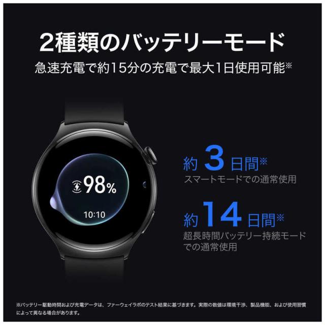 HUAWEI スマートウォッチ WATCH 4 ブラック WATCH4BLACK HUAWEI