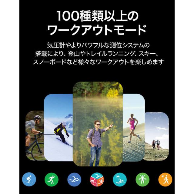 HUAWEI　スマートウォッチ WATCH FIT 4 Pro/Black　WATCHFIT4PROBK_8