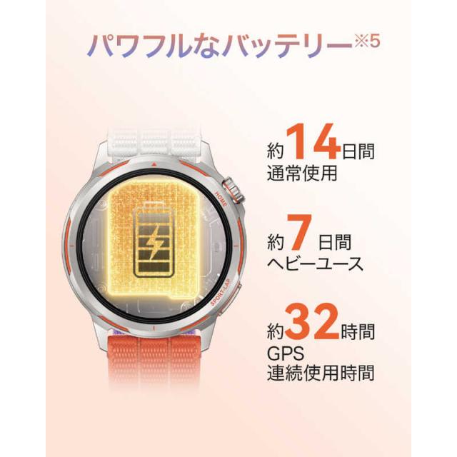 HUAWEI　WATCH GT Runner 2 Orange　CHTB19OR_10