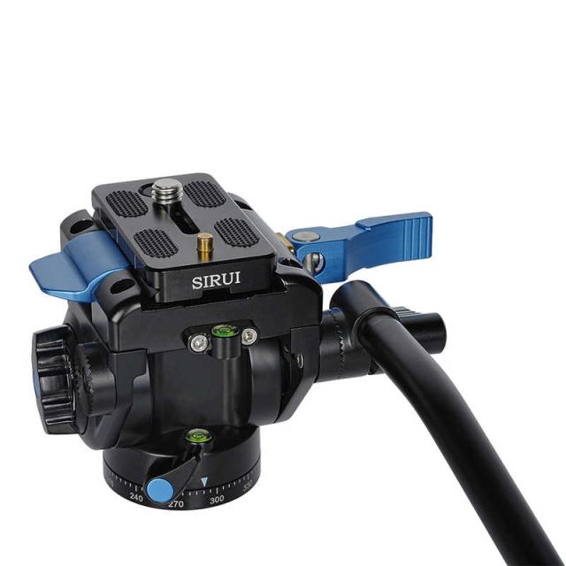 SIRUI VH-10 ビデオ雲台 クイックリリースプレート付き