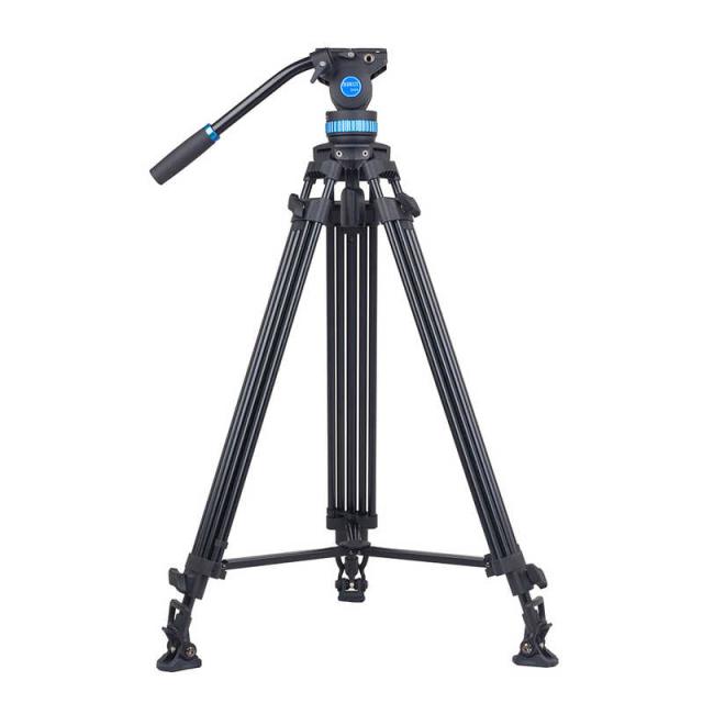 SIRUI　アルミ合金製3段三脚セット(ブロードキャストモデル) L ［3段 /ビデオ雲台］ ブラック　SH25-JP