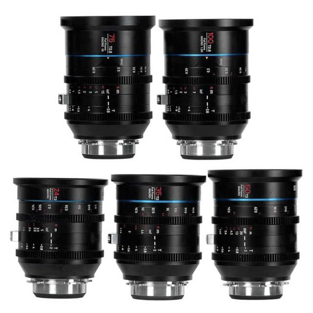 SIRUI　マクロ/単焦点シネマレンズ Full Frame 5本セット EF Jupiter-5-Set-EF-JP ［単焦点レンズ］ ブラック　Jupiter_5_Set-EF-JP