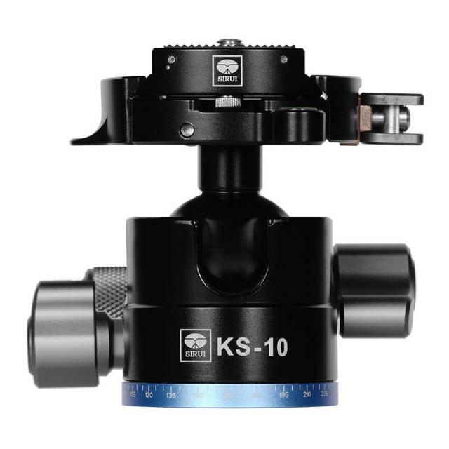 SIRUI　KSシリーズ 低重心クイックリリースフリップロックボール雲台 S ［自由雲台(ボール雲台)］　KS-10-JP