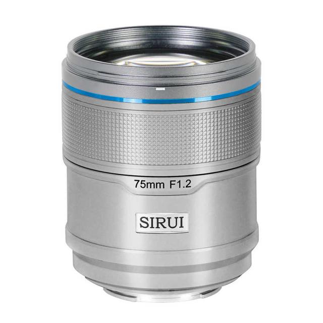 SIRUI オートフォーカスレンズ F1.2 APS-C 75mm X/シルバー ［FUJIFILM