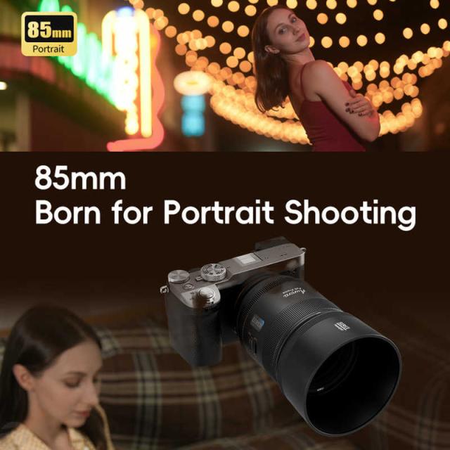SIRUI　カメラレンズ オートフォーカスポートレートレンズ F1.4 Full Frame 85mm E/ブラック （ ソニーE / 単焦点レンズ ） 　AU85-E-JP_14