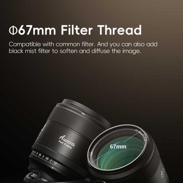 SIRUI　カメラレンズ オートフォーカスポートレートレンズ F1.4 Full Frame 85mm Z/ブラック （ ニコンZ / 単焦点レンズ ） 　AU85-Z-JP_19
