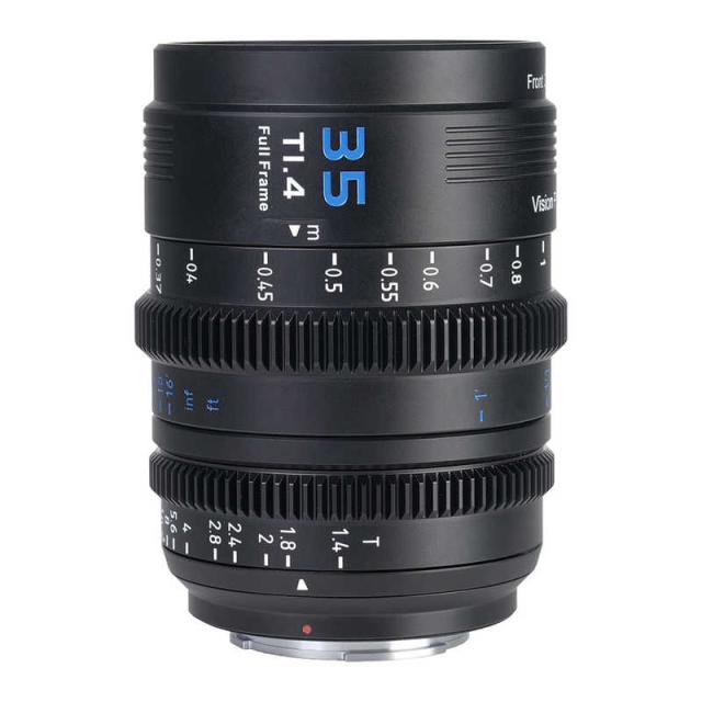 SIRUI　マウント交換式シネマレンズ T1.4 Full Frame 35mm E/ブラック(L/RF/Z交換マウントアダプター付) ［ソニーE /単焦点レンズ］　VP-1-35B-JP
