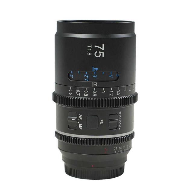 SIRUI　Astra オートフォーカス アナモルフィックシネレンズ 75mm T1.8 1.33x Full Frame/ナチュラルフレア ［ライカL / 単焦点レンズ］　AST-75-LN-JP