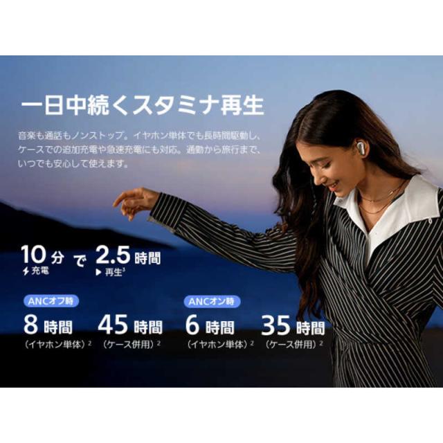 BESEUS　完全ワイヤレスイヤホン Inspire XP1 ［ワイヤレス(左右分離) / ノイズキャンセリング対応 / Bluetooth対応］ ホワイト　XP1W_12