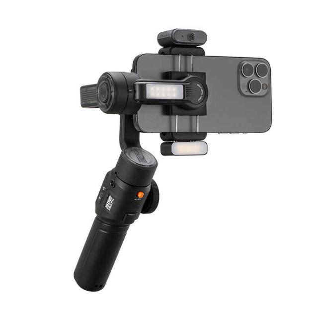 【ほぼ新品】ZHIYUN スマホ用ジンバル SMOOTH 5S AI PRO ZHIYUNのスマホ用ジンバルにプロフェッショナルモデル登場。最新