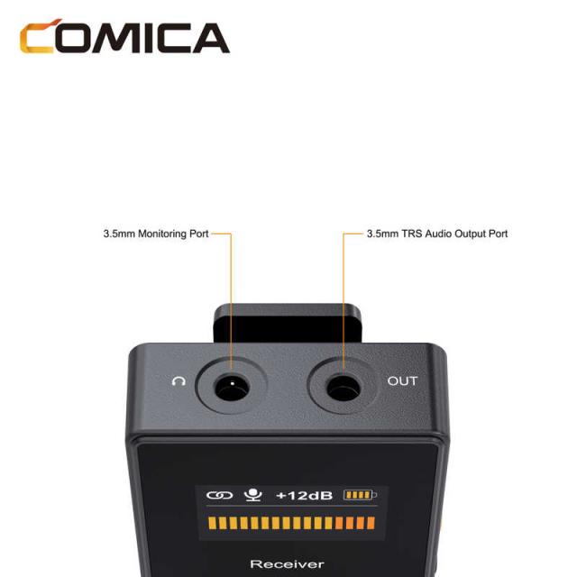 COMICA ワイヤレスショットガンマイク CVM-VM30