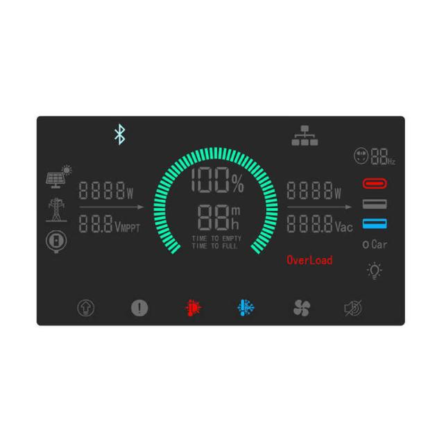 ASAGAOJAPAN　リン酸鉄ポータブル電源 シルバー  [1920Wh /13出力 /ソーラーパネル(別売)]　AS2000-JP_9