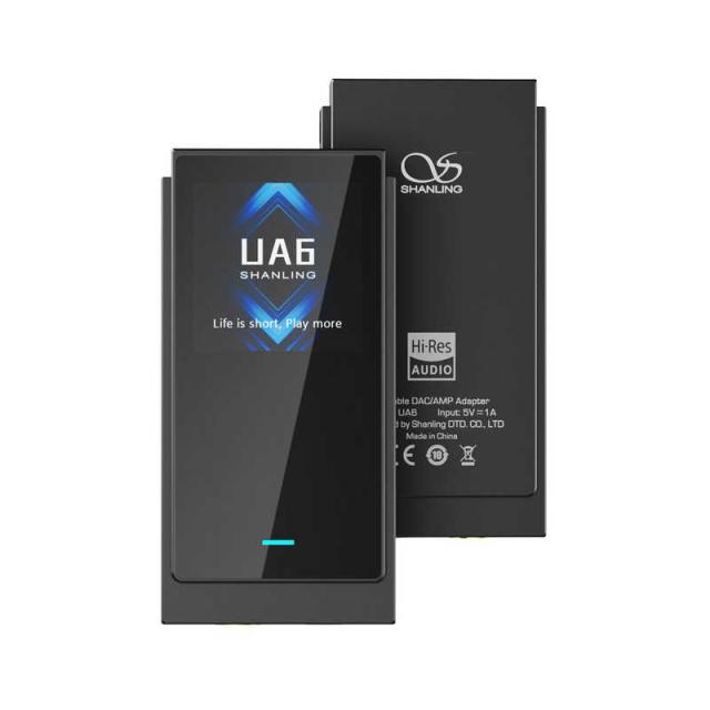 SHANLING　ポータブルDACアンプ ヘッドホンアンプ UA6 [ DAC機能対応 ] ブラック　UA6 Black