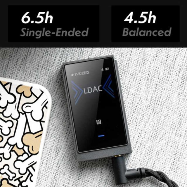SHANLING　ポータブルヘッドホンアンプ UP6 [ ハイレゾ対応 / DAC機能対応 / Bluetooth対応 ] グレー　UP6-GRY_10