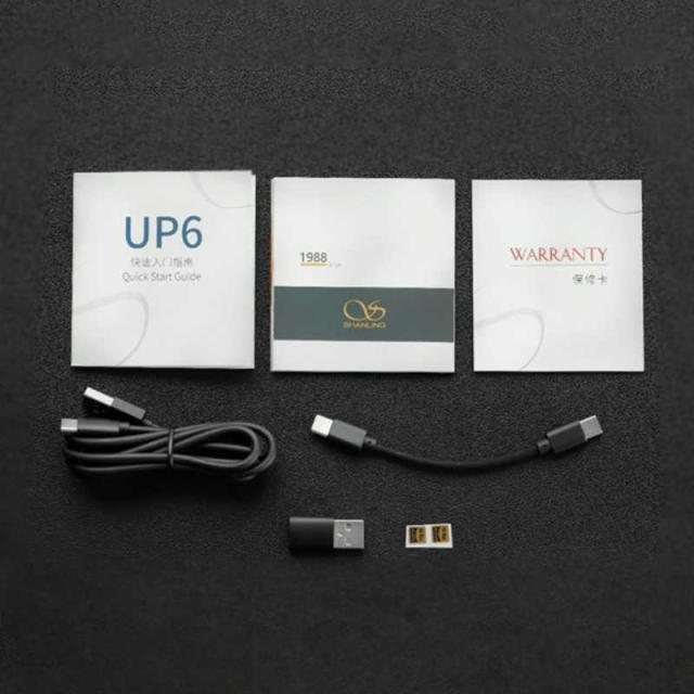 SHANLING　ポータブルヘッドホンアンプ UP6 [ ハイレゾ対応 / DAC機能対応 / Bluetooth対応 ] グレー　UP6-GRY_12
