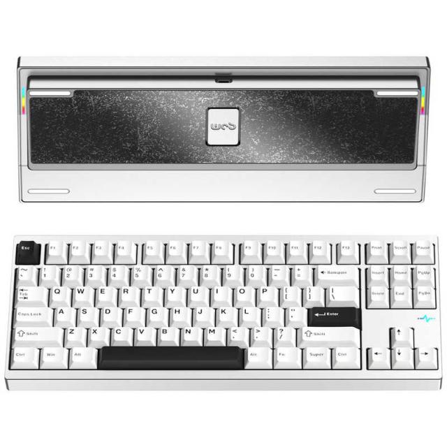 KIBU Wobkey Crush 80 Pro Silver(有線・ワイヤレス/Bluetooth・USB