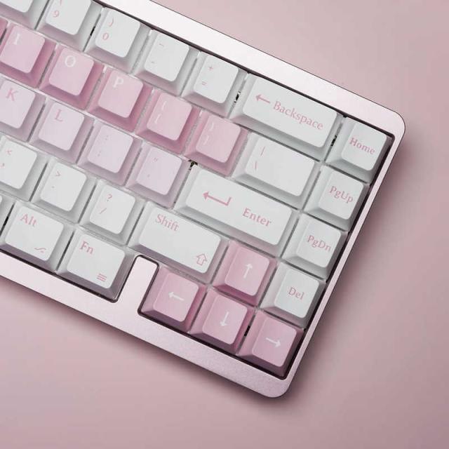 Varmilo VYU67 ANSI Sakura Gg-Mag White F ゲーミングキーボード