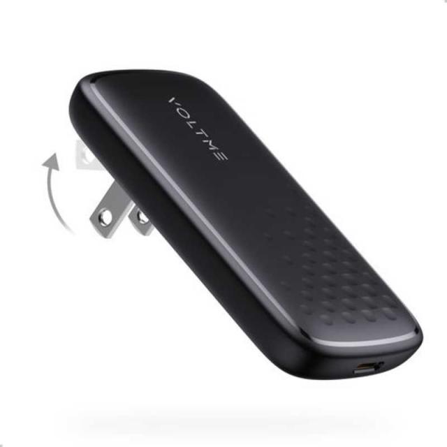 VOLTME　レボ65 EVO 充電器 65W TypeC 黒(CTC Moss 3A バンドル ケーブル付き) ［1ポート］　V2099の通販は