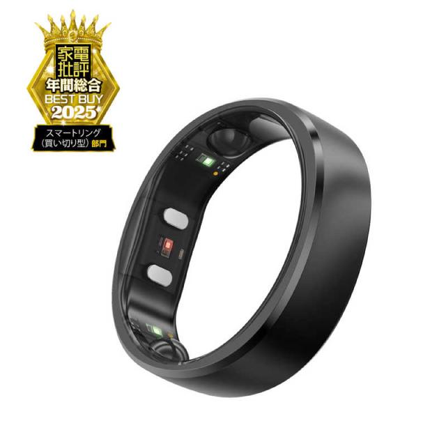 RINGCONN　(リンコン) スマートリング 第2世代 US9号 マットブラック　RCA-01